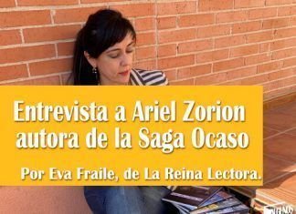 Entrevista a Ariel Zorion  autora de la Saga Ocaso